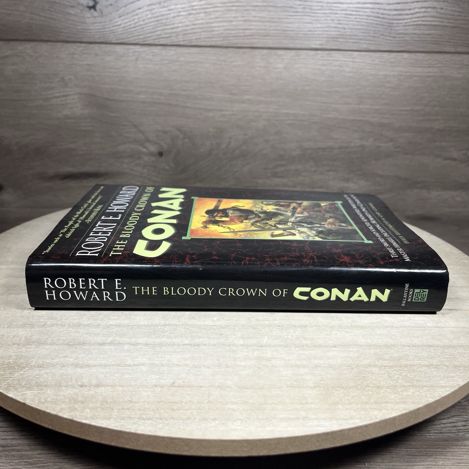 The Bloody Crown of Conan (Conan the Barbarian) Robert E. Howard Hardcover Book