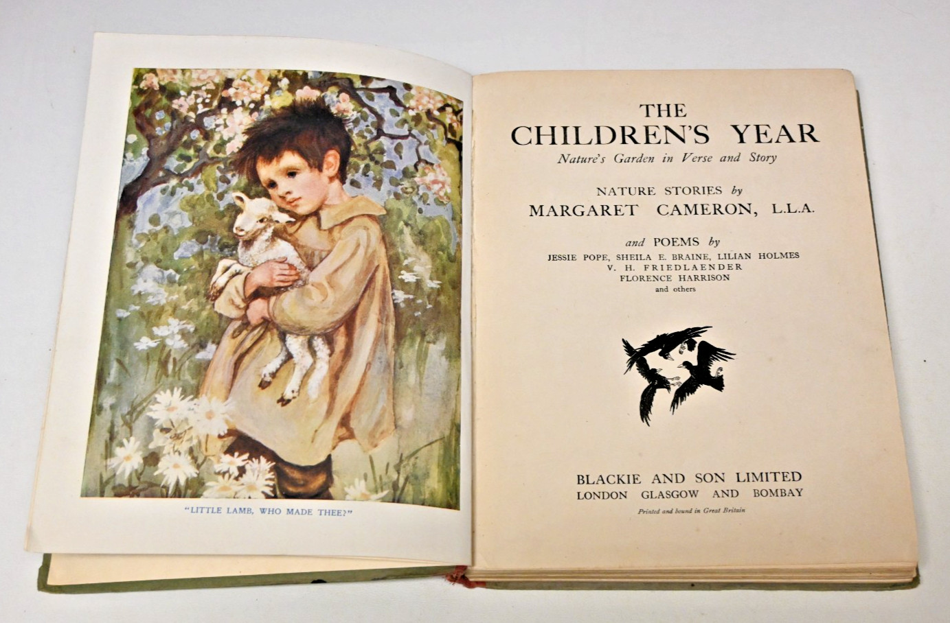 The Children&rsquo;s Year Blackie & Son Limited 1922 Illustrated Hard Cover