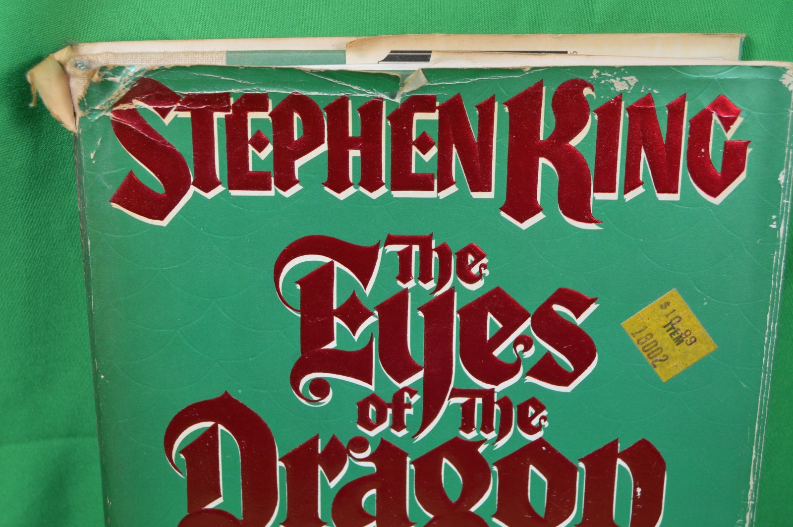 Stephen King The Eyes Of The Dragon Hardback, DJ, 1987, Viking