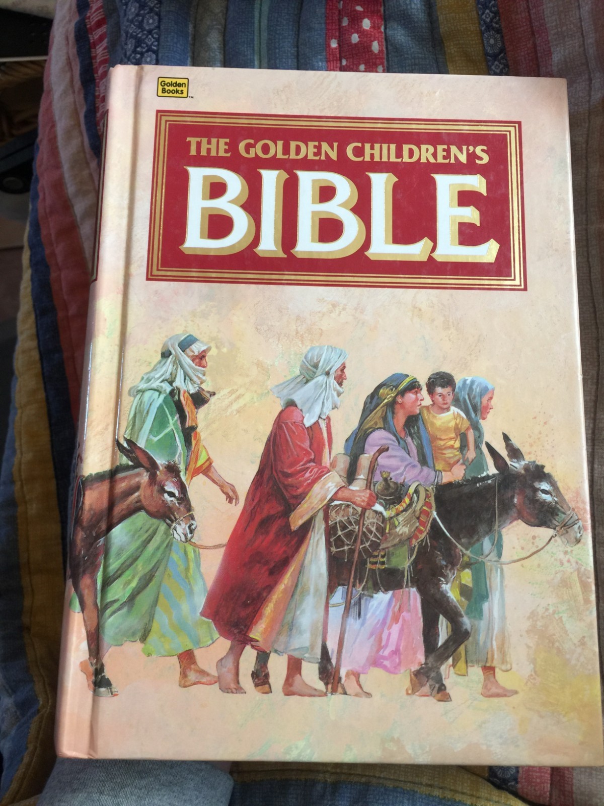 The Golden Children&rsquo;s Bible: A Full-Color Bible for Kids Hardcover 512 Pages