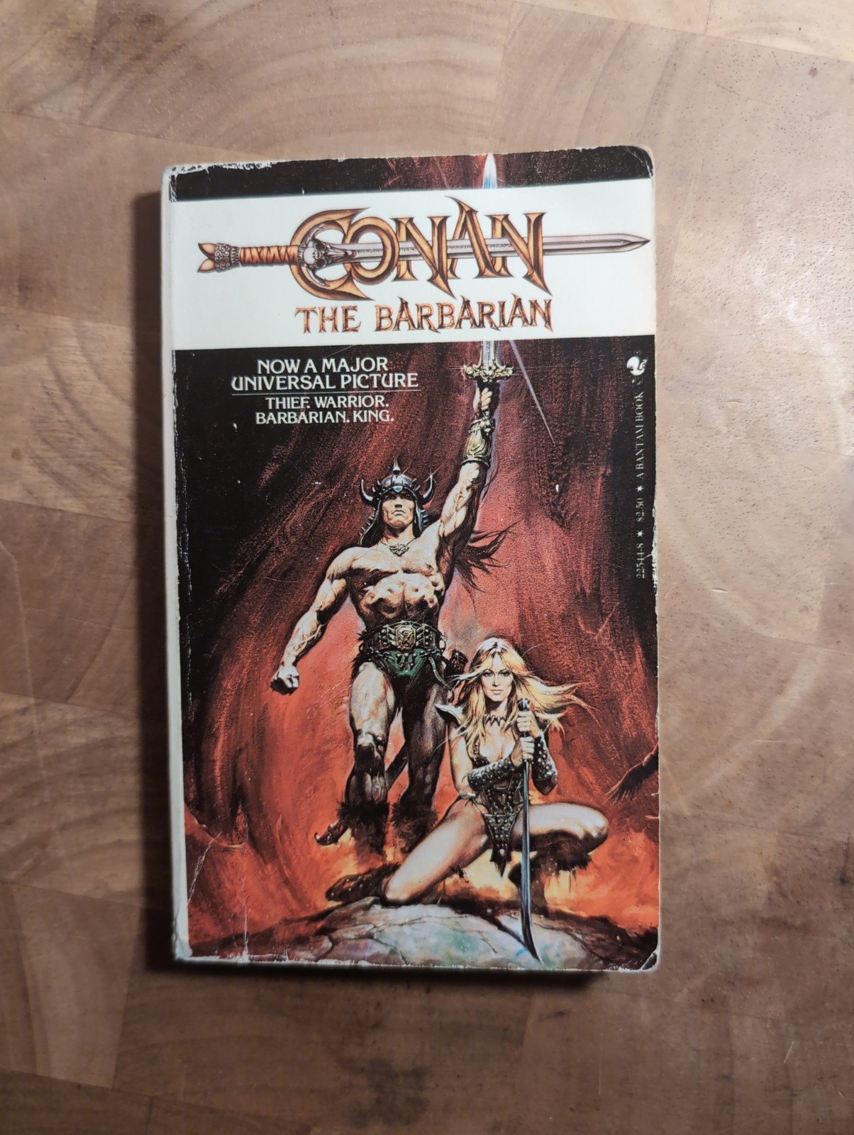 Conan the Barbarian (Film Novelization) by de Camp/Carter; PB G Bantam 1982