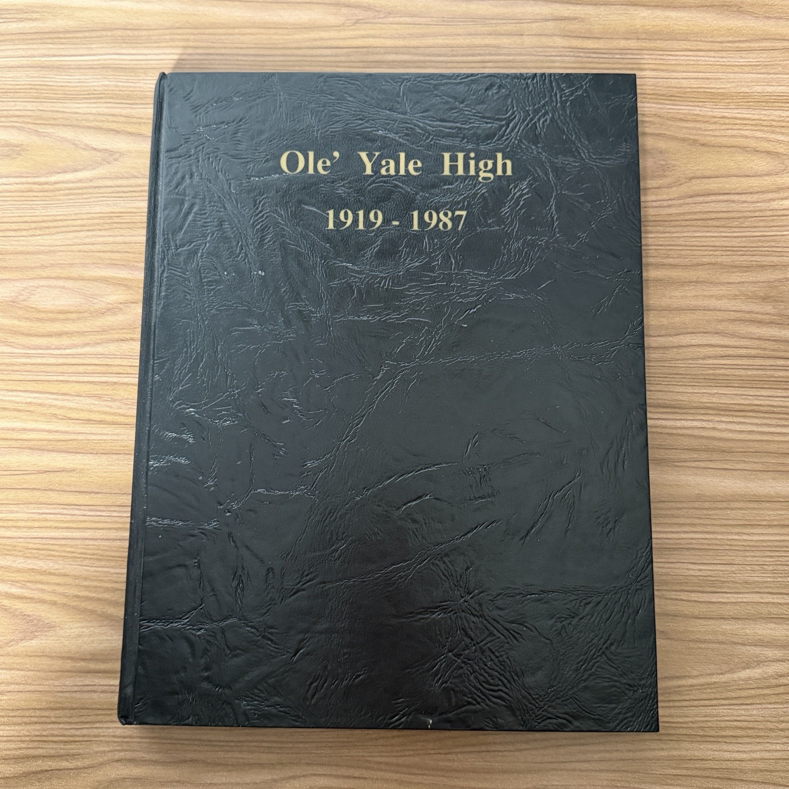 Ole&rsquo; Yale High 1919-1987 Oklahoma High School Yearbook History Payne County HB