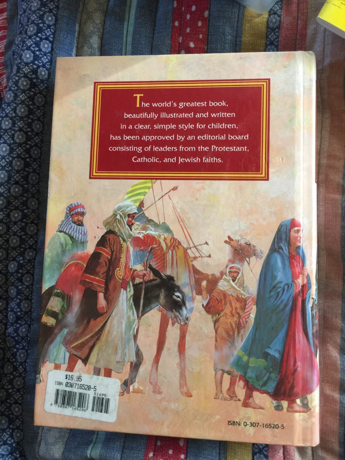 The Golden Children&rsquo;s Bible: A Full-Color Bible for Kids Hardcover 512 Pages
