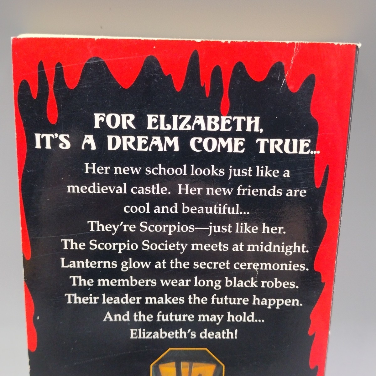 Zodiac Chillers: The Scorpio Society by Carol Ellis (Paperback, 1995) Book #2