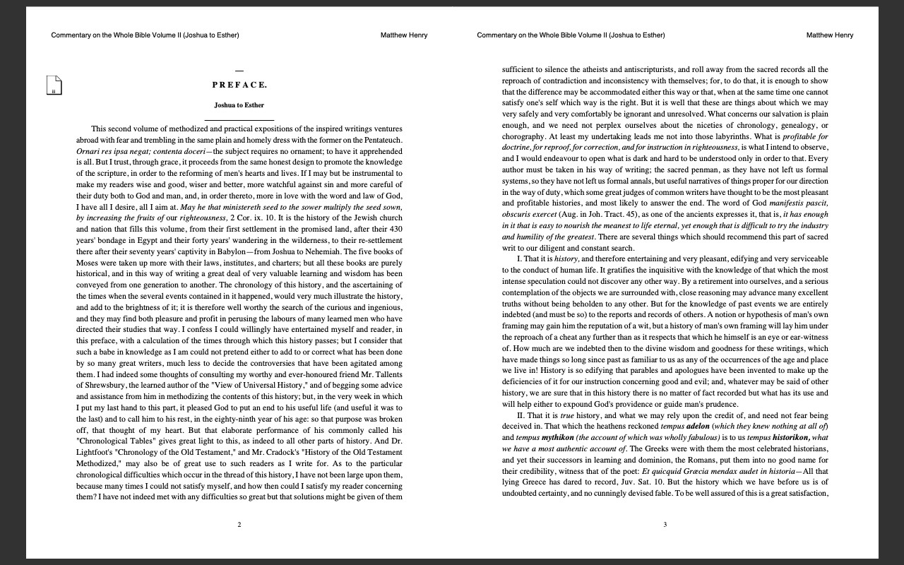 Matthew Henrys Complete Commentary Whole Bible- ALL 6 VOLUMES + Bonus Version-CD