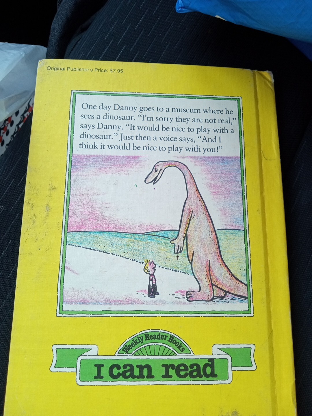 Danny and the Dinosaur Syd Hoff Weekly Reader Harper/Row I Can Read Hardcover
