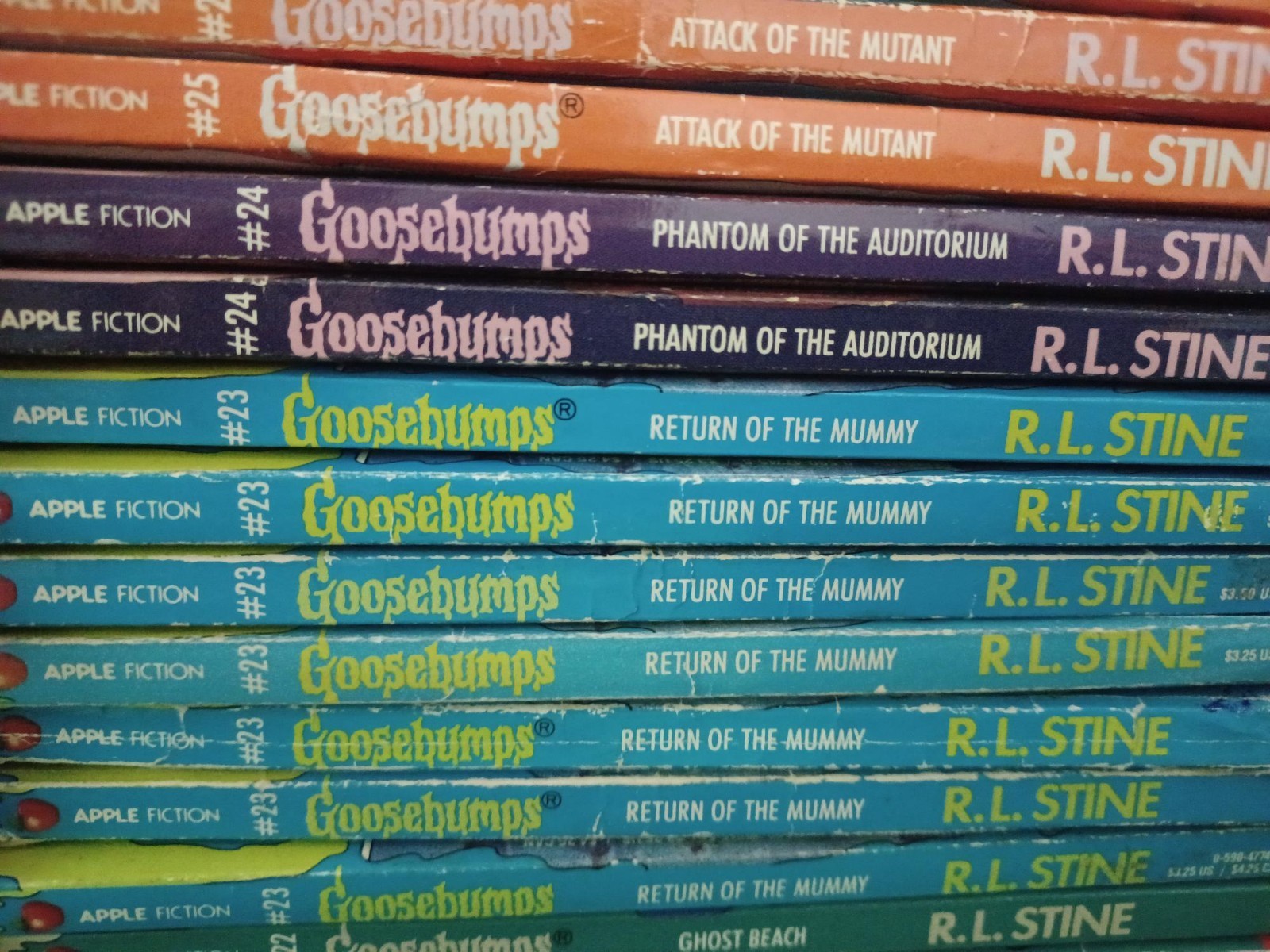 Goosebumps Books Pick & Choose Your Favorites, Kids Vintage Horror by RL Stine