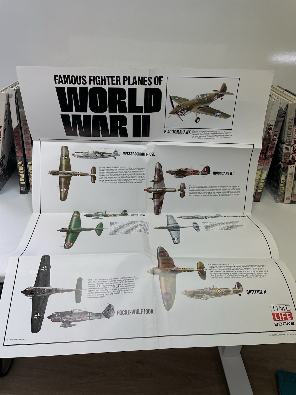 *Rare Poster Included* Time Life Books World War II WWII 39 Volume Complete Set