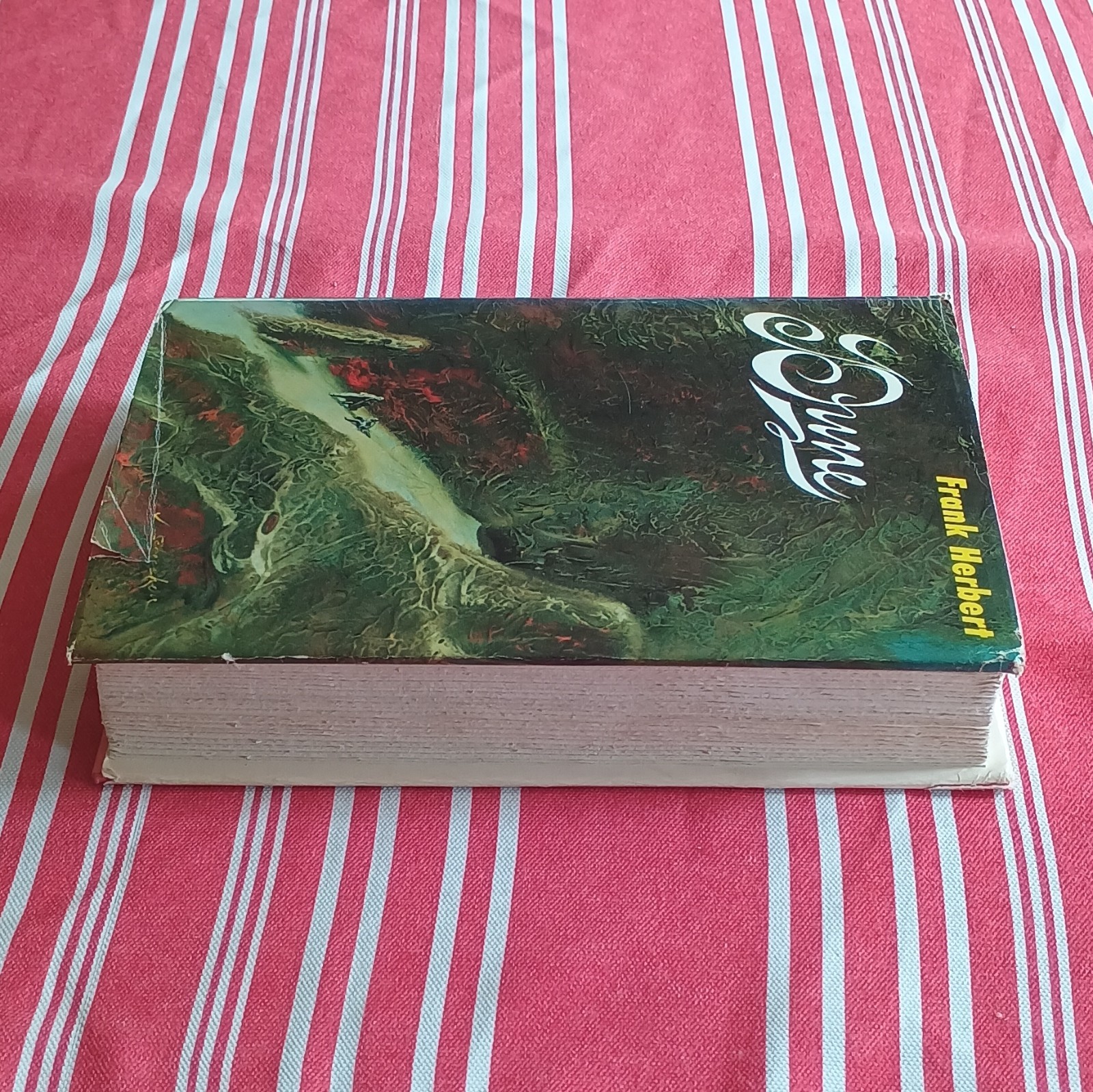 Frank Herbert Dune HCDJ Sci-Fi Chilton 1965 Book Club Ed R45