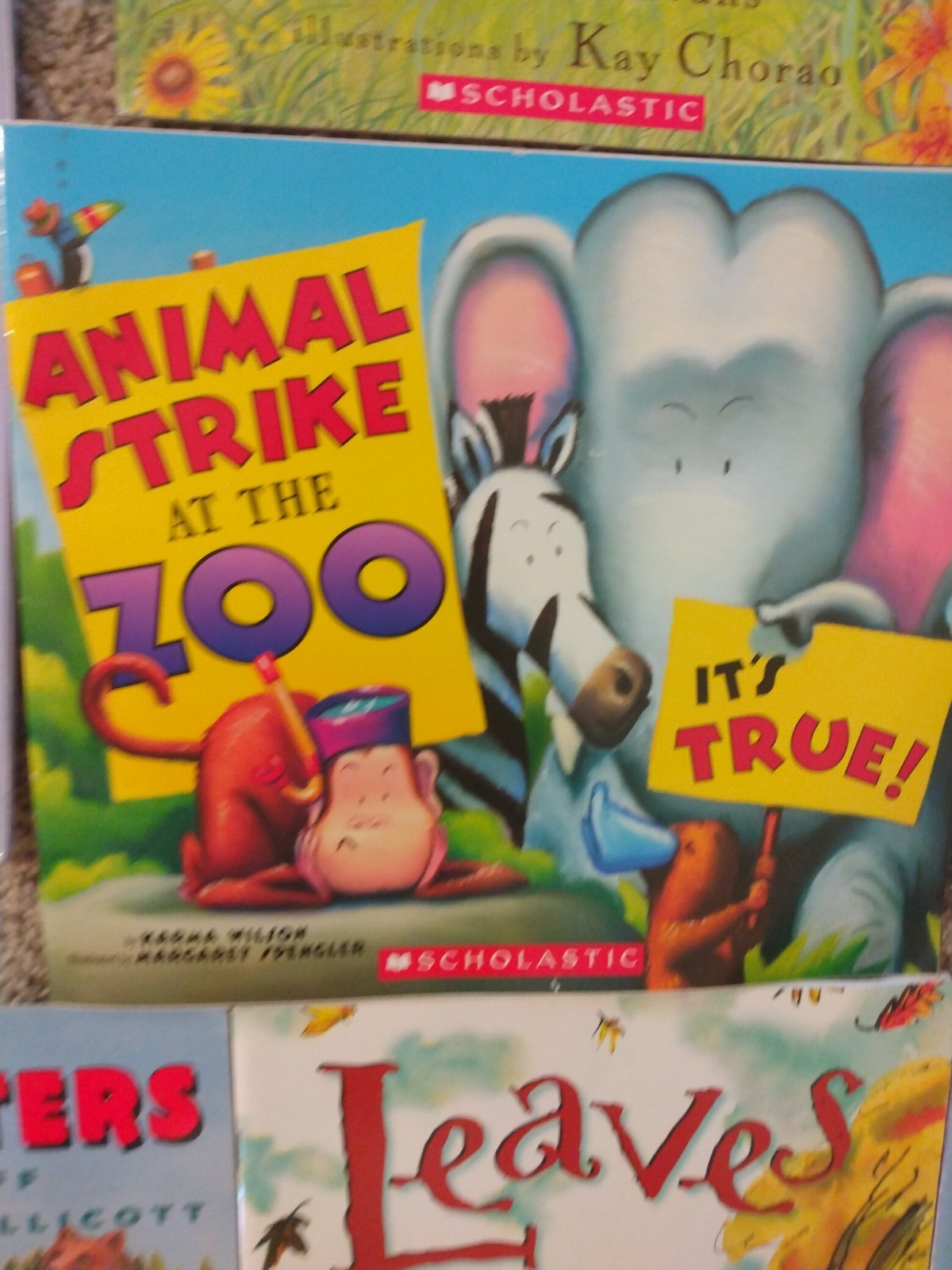 Scholastic children&rsquo;s books 11 books assorted