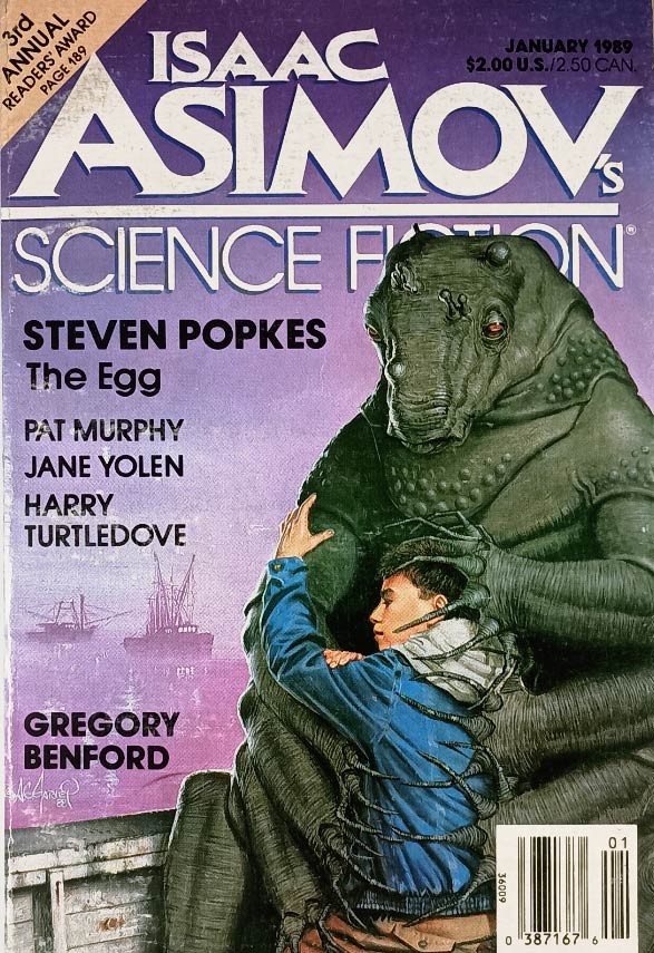 [Single Issue] Asimov&rsquo;s Science Fiction Magazine: January 1989 / Jane Yolen +++