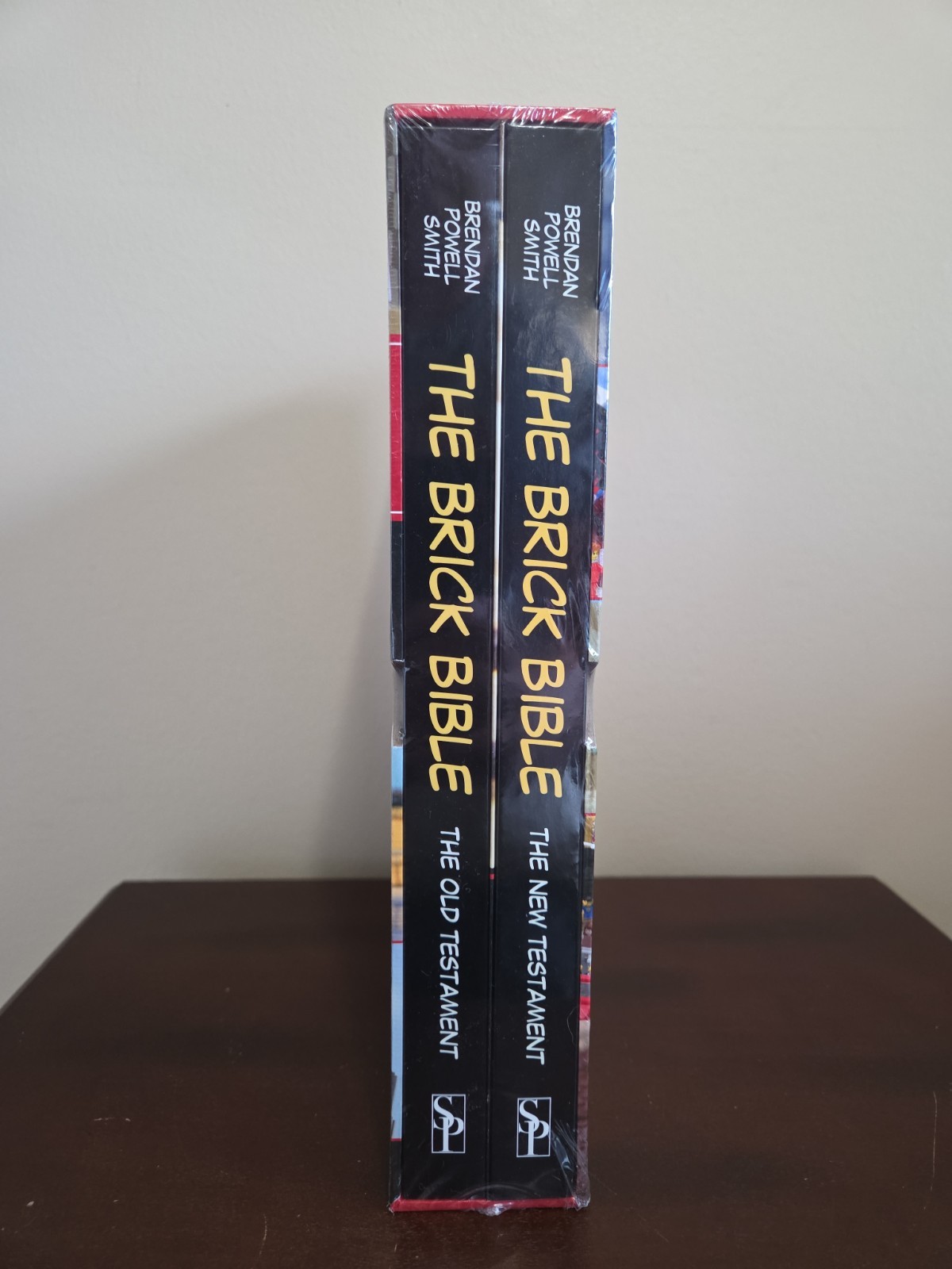 NEW Sealed The Brick Bible Complete Set Old & New Testament LEGO Book Set Poster