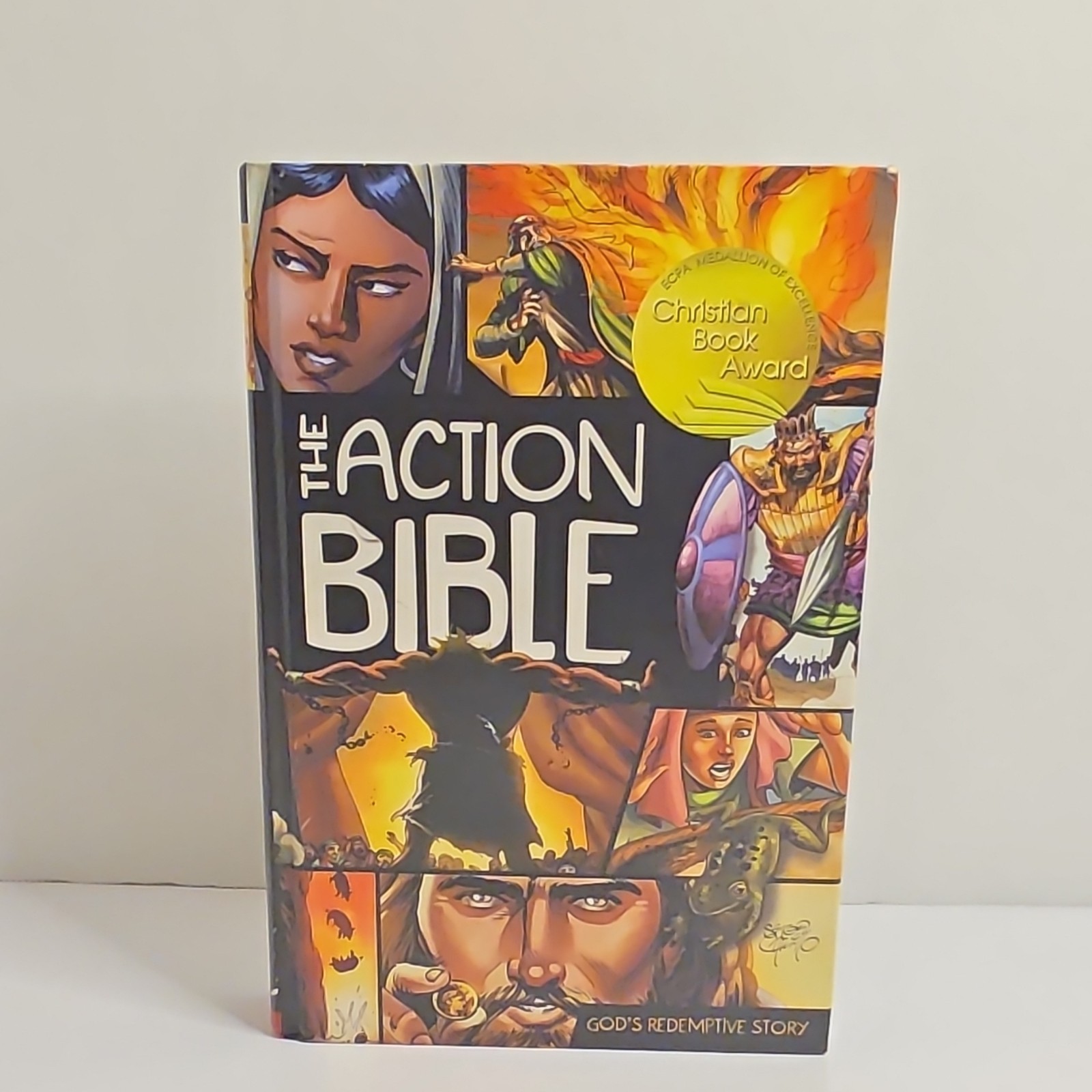David C Cook Action Bibles God&rsquo;s Redemptive Story Hardcover Sergio Cariello 2010