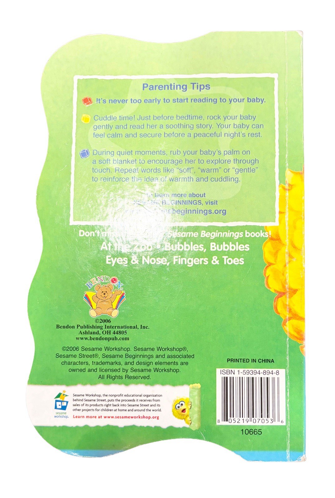 Sesame Beginnings Nighty-Night – Bendon Publishing