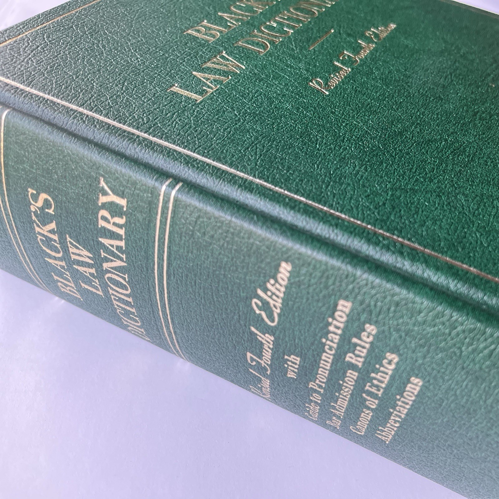 Black&rsquo;s Law Dictionary – Revised 4th Edition (1968, HC) Henry Campbell MCM Vtg