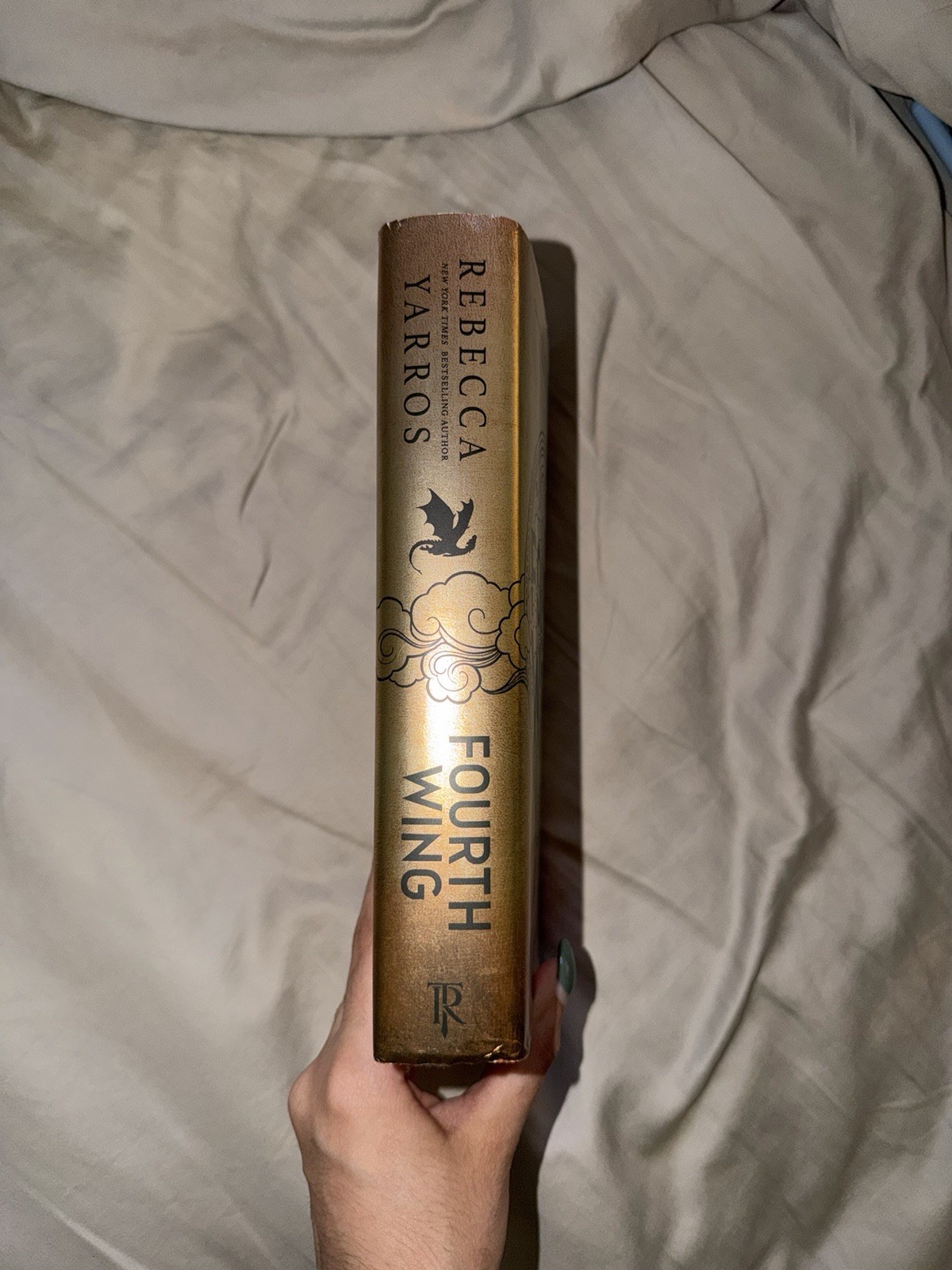 Rebecca Yarros Fourth Wing (The Empyrean Ser. 1) Hardcover 2023 Fantasy DJ