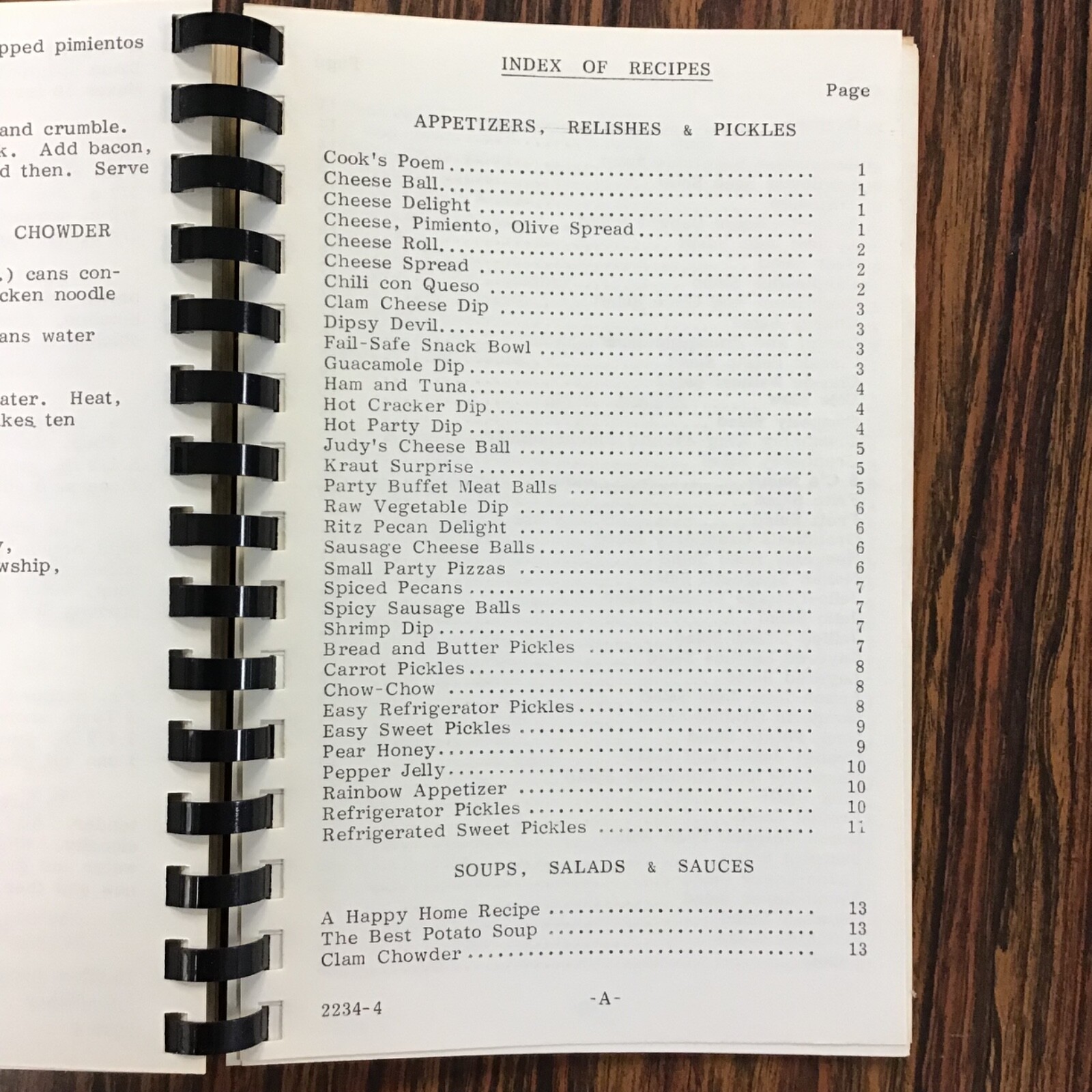 Oklahoma City Oklahoma Boy Scouts Vtg 1987-88 Cookbook. SEE INDEX PHOTOS
