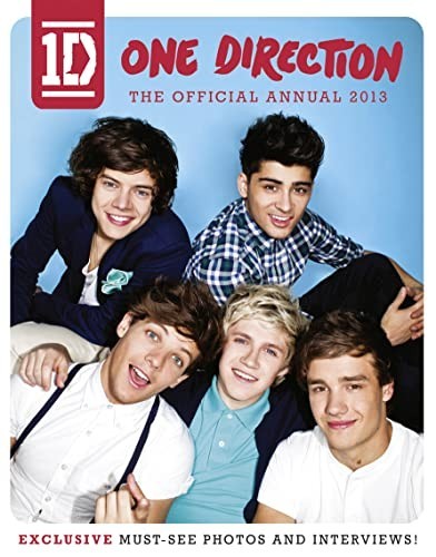 One Direction: The Official Annual 2013 by One Direction Hardback Book The Fast