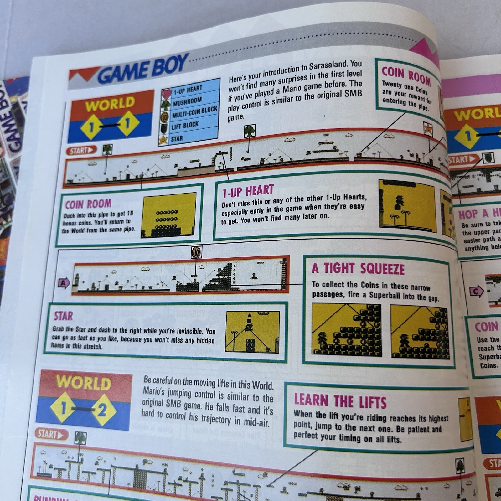 Nintendo Game Boy Player&rsquo;s Guide Vintage 1991 TNMT Mario Batman Tetris Paperback