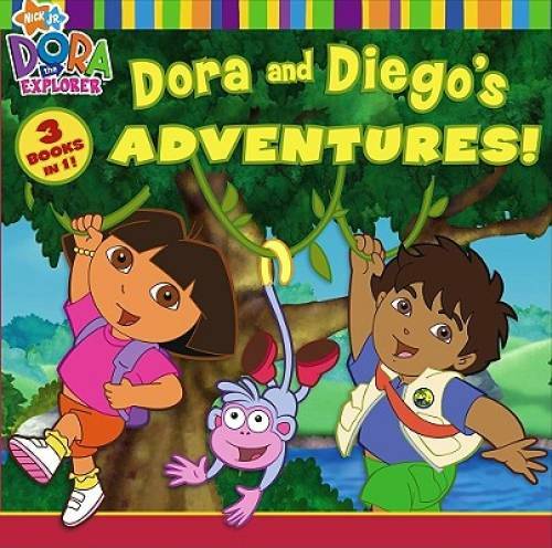 Dora and Diego&rsquo;s Adventures! (Dora the Explorer) – Hardcover By Various – GOOD