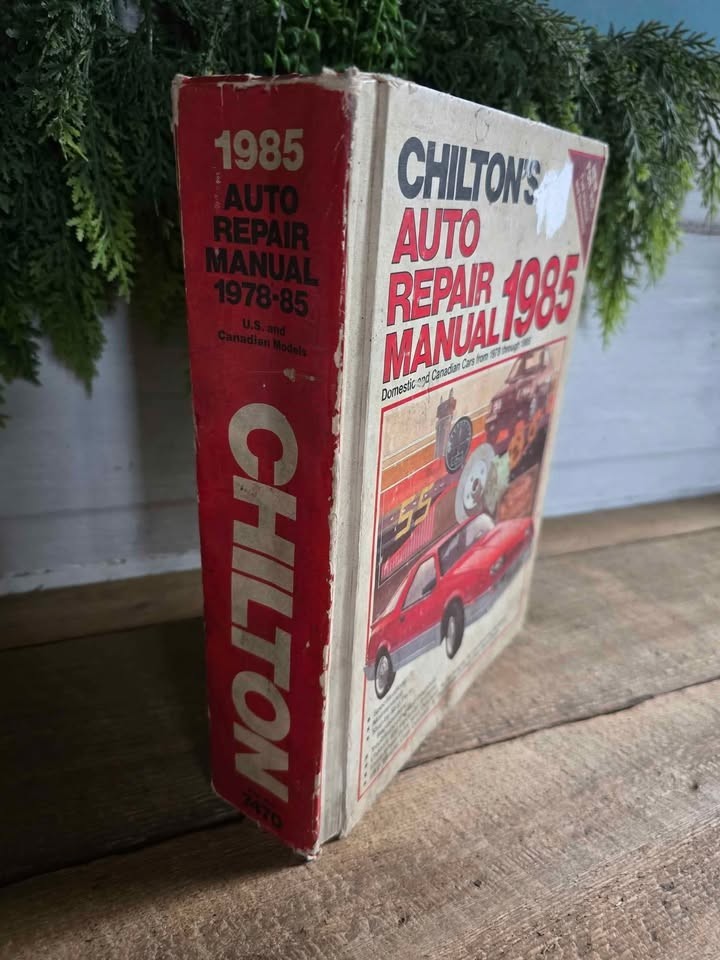 Chilton&rsquo;s Auto Repair Manual 1978 1985 Domestic Canadian Cars Hardcover Hardback