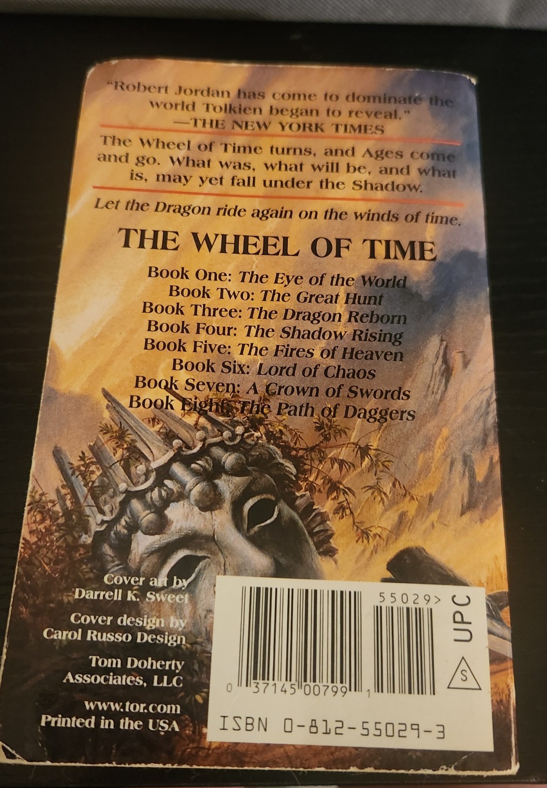 Path of Daggers Book 8 of &lsquo;the Wheel of Time&rsquo; by Robert Jordan (1998 paperback)