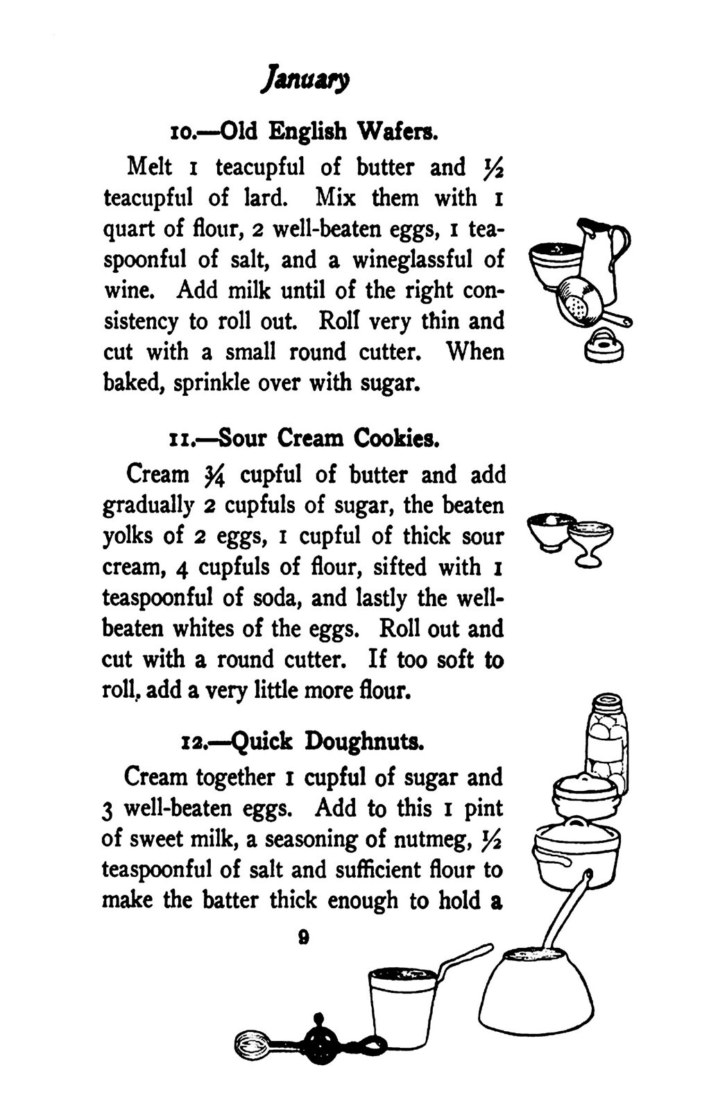 « 1904 » 365 Cakes and Cookies Vintage Cook Book 179 Pages