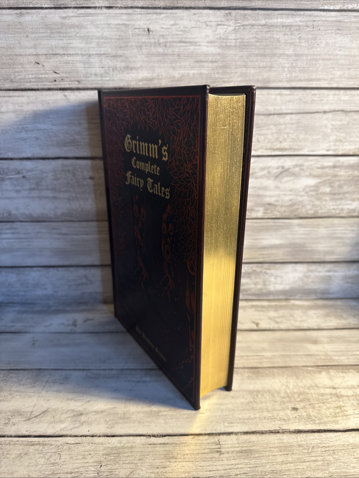 New! Grimm&rsquo;s Complete Fairy Tales Canterbury Classics Leather Bound Edition