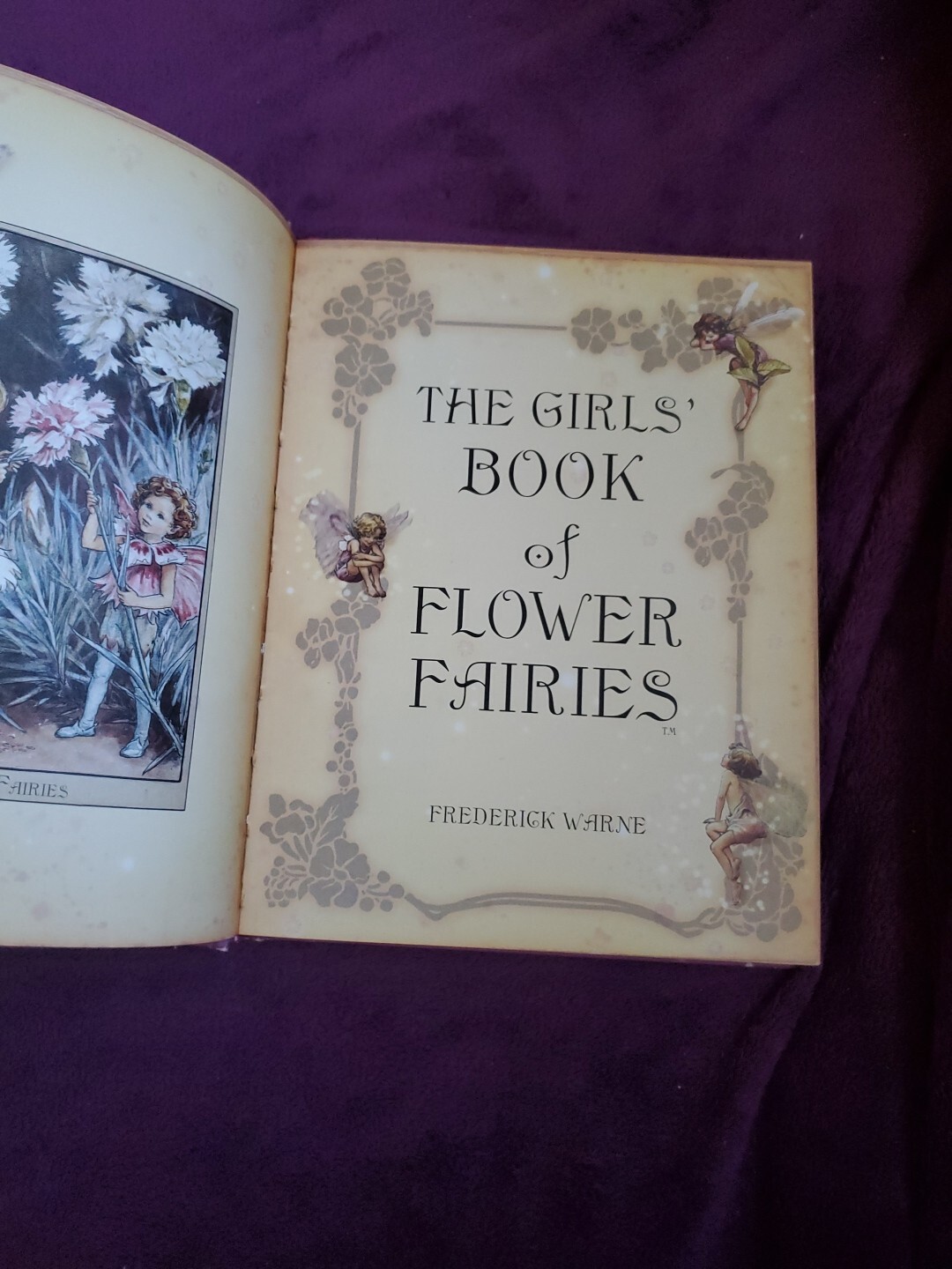 The Girls&rsquo; Book of Flower Fairies (HC, 2008) Frederick Warne (Crafts & Stories)