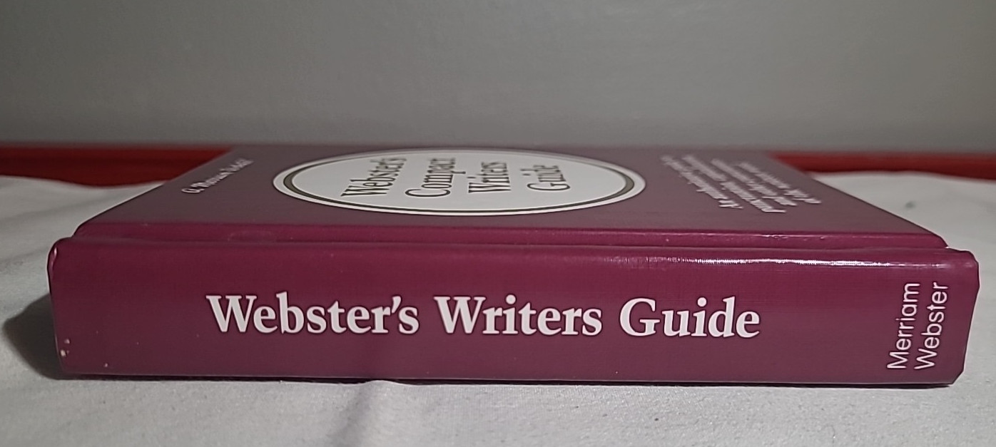 Webster&rsquo;s Compact Writers Guide – Hardcover 1987 Merriam-Webster