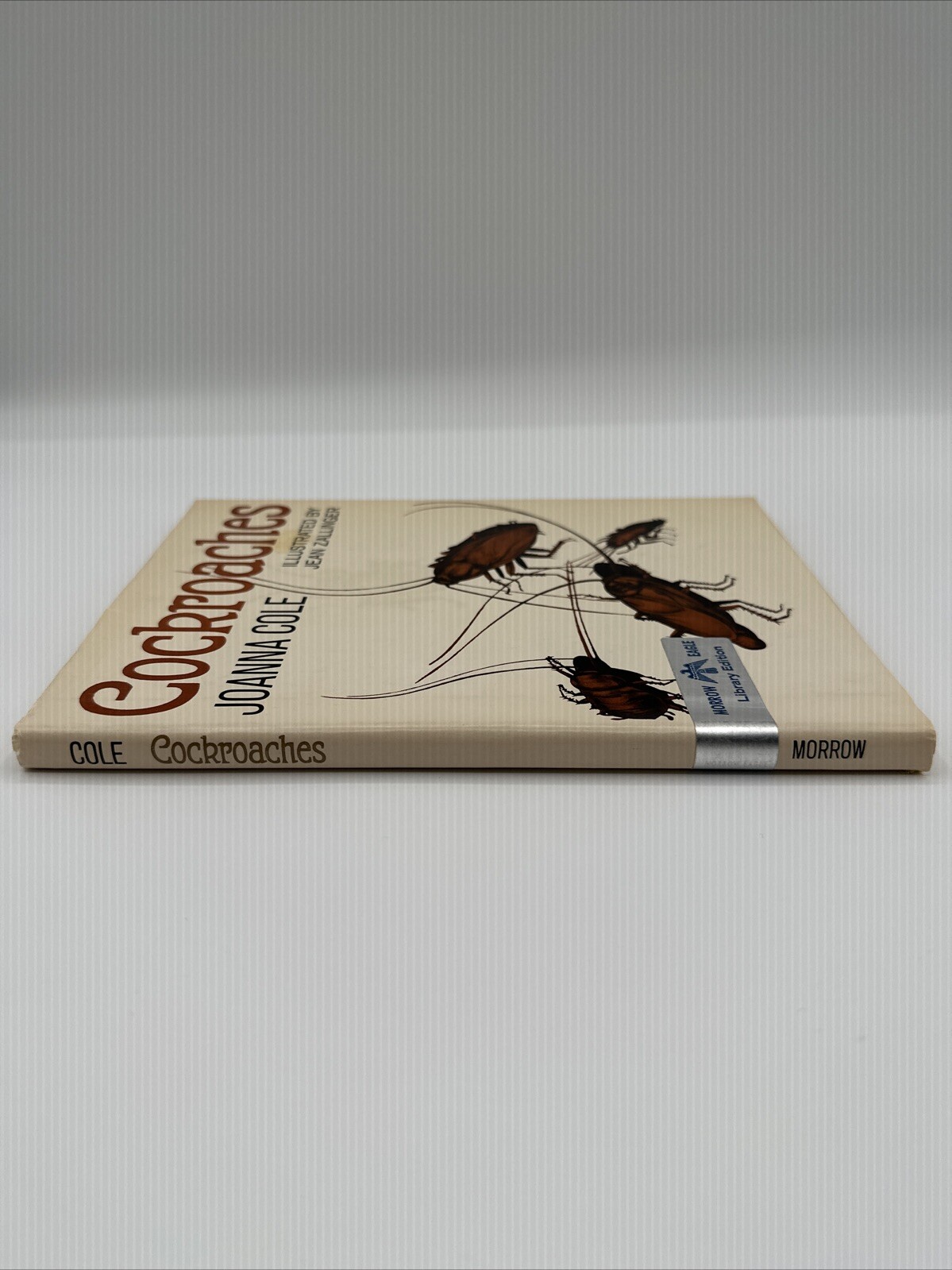 Cockroaches Joanna Cole 1971 3rd Print Jean Zallinger DJ