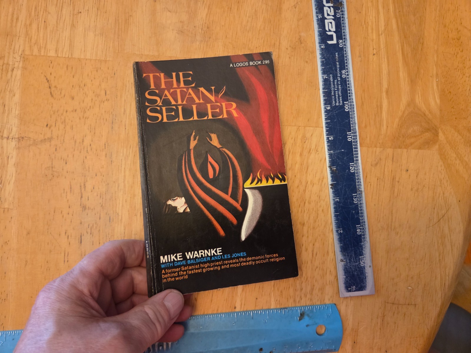 The Satan Seller by Mike Warnke – 1972 Logos Paperback