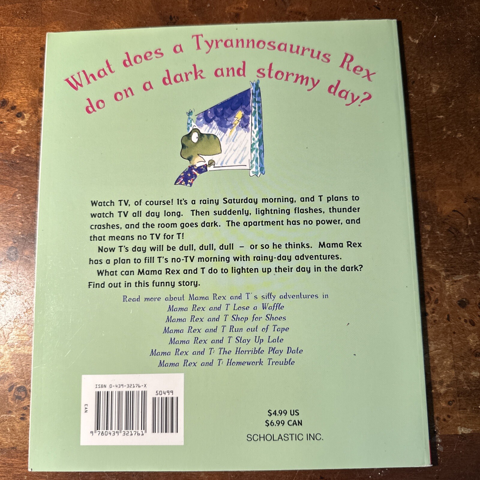 Mama Rex & T Turn Off The TV Vail, Rachel – Paperback Mint Ships Immediately