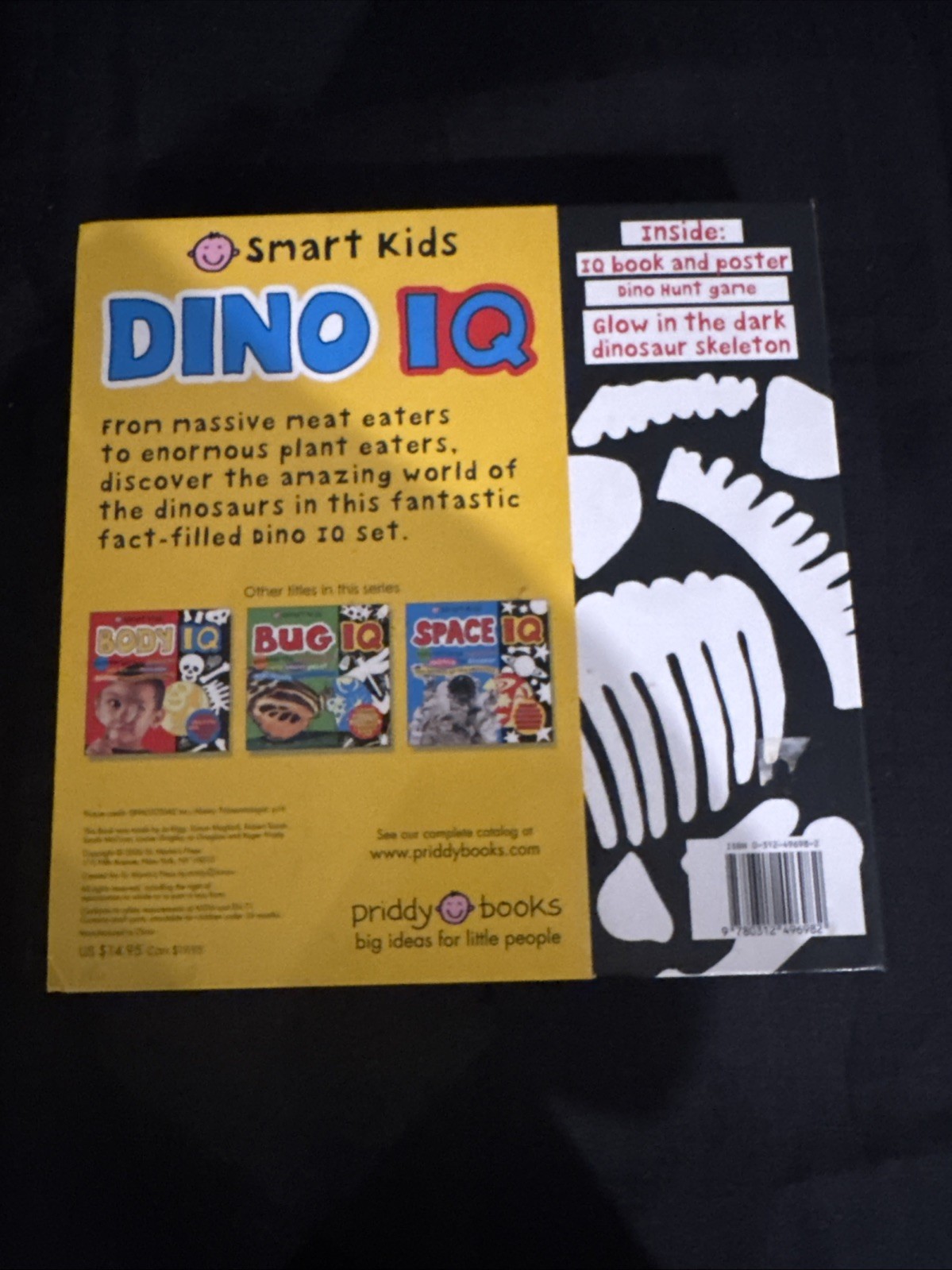 Dino IQ by Roger Priddy (2006, Children&rsquo;s Board Books)
