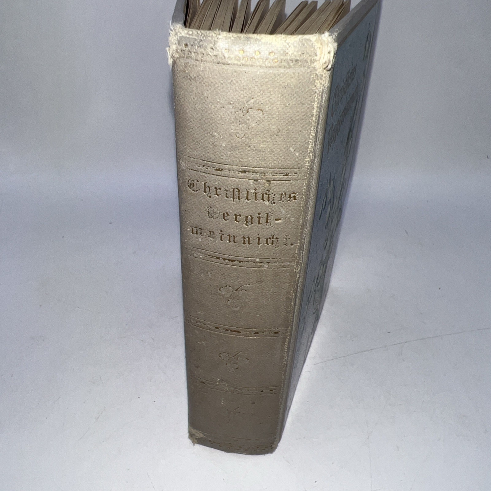 Vintage Forget Me Not German Prayer Book « Christliches Vergissmeinnicht »