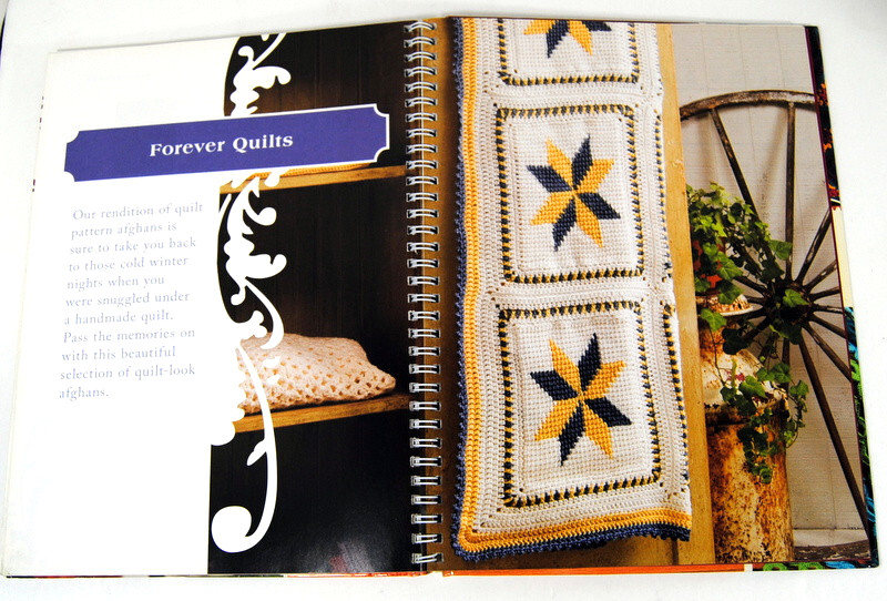 Heirloom Afghans by Judy Crow Annie&rsquo;s Publishing 175 Pages Spiral Bound 1990