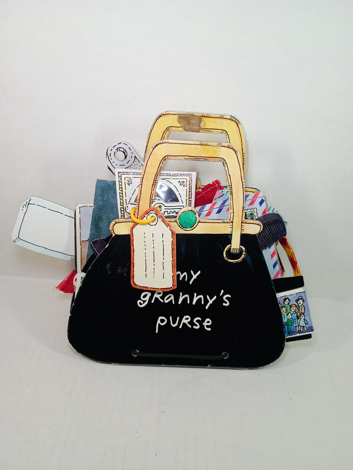 My Granny&rsquo;s Purse Interactive Board Book P. H. Hanson Out of Print Childrens