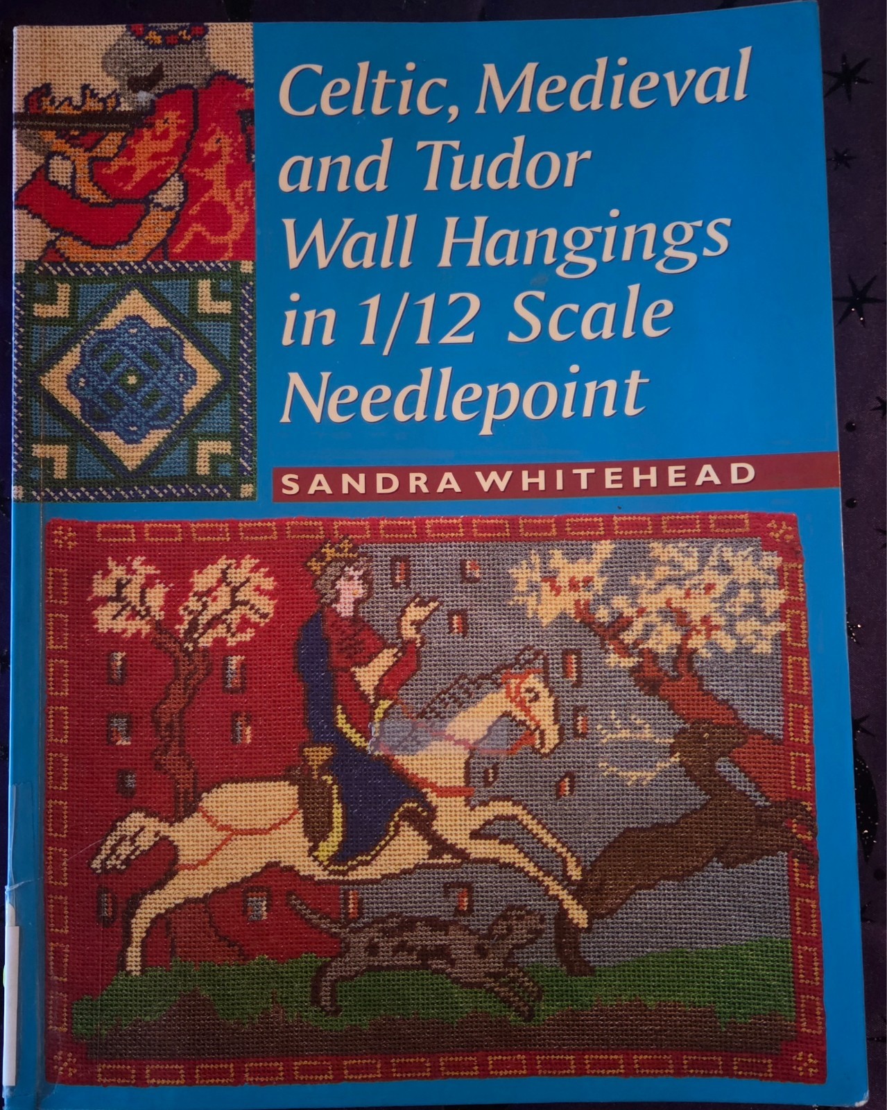 Celtic, Medieval and Tudor Wall Hangings 1/12 Scale Needlepoint Softcover Book