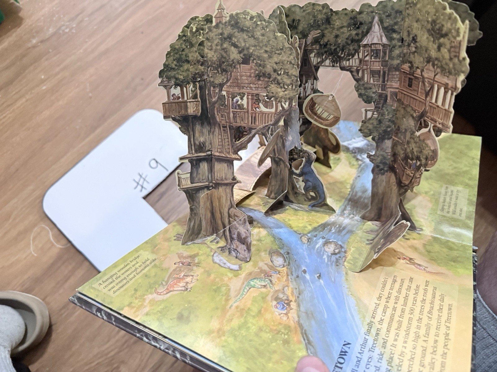 James Gurney&rsquo;s Dinotopia Pop-Up Book, published in 1993 by Turner Publishing.