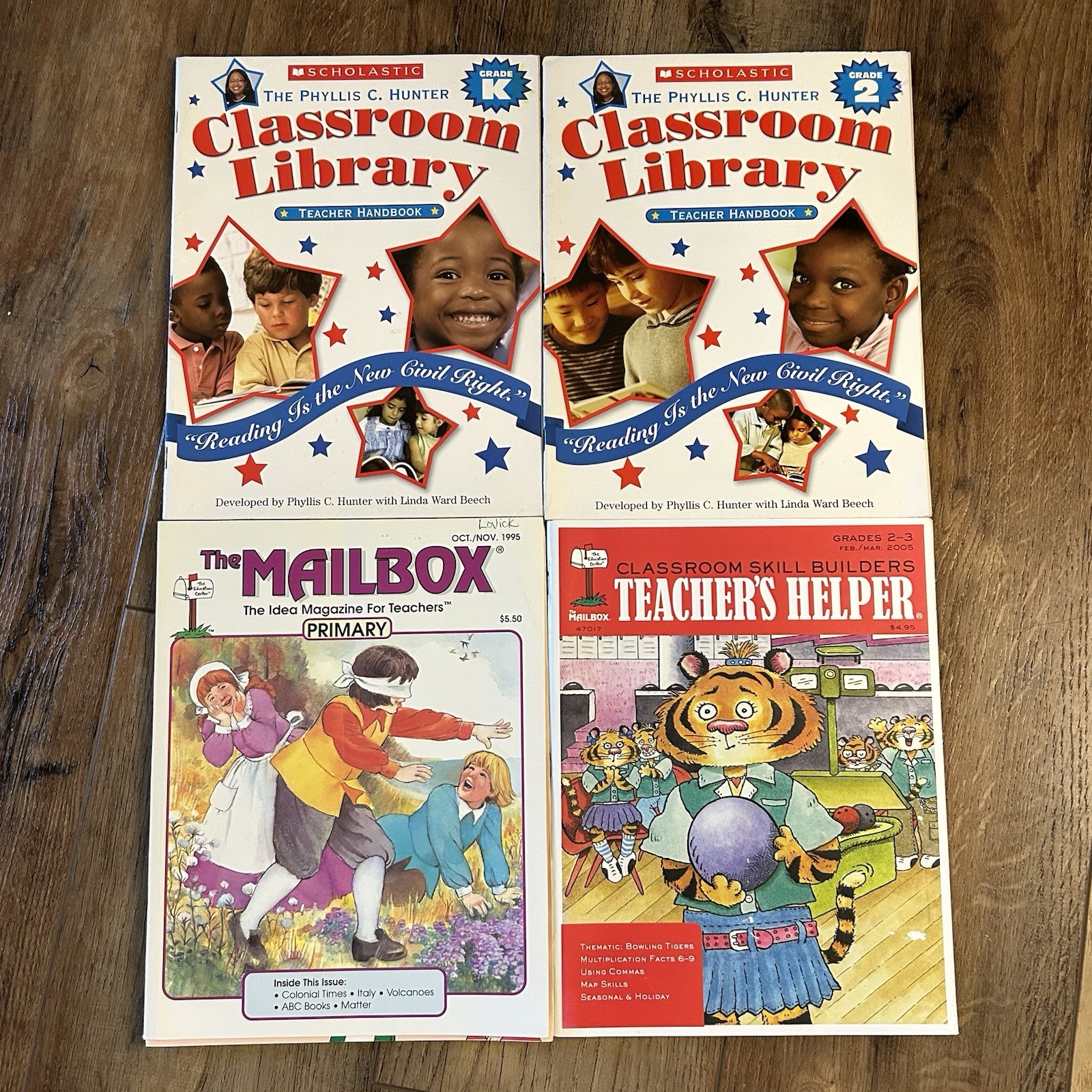 Teacher&rsquo;s Helper Classroom Skills Builders Resource Book Lot Grades K-3