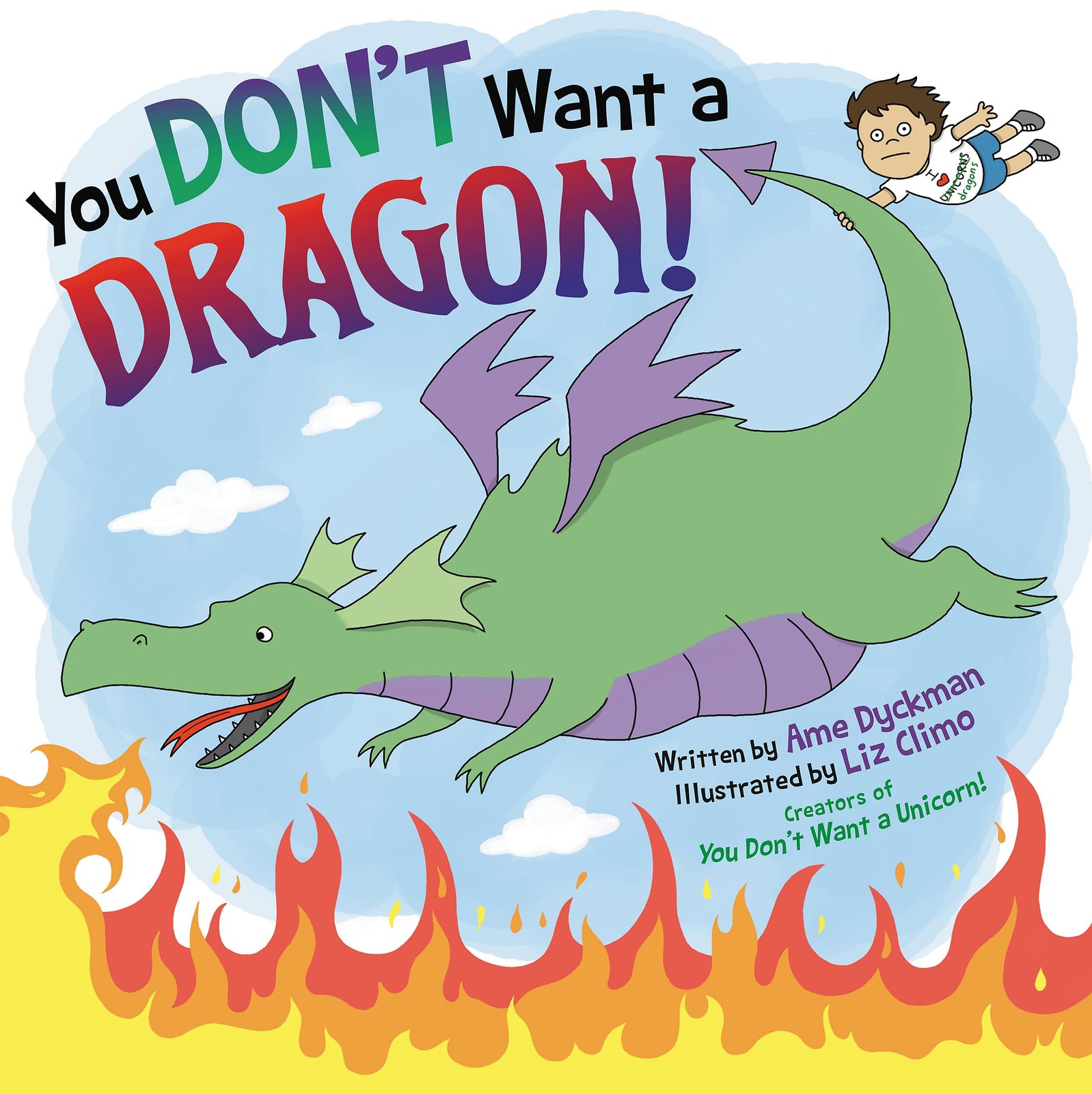 You Don&rsquo;t Want a Dragon! – Dyckman, Ame|Climo, Liz – Good – See condition no…