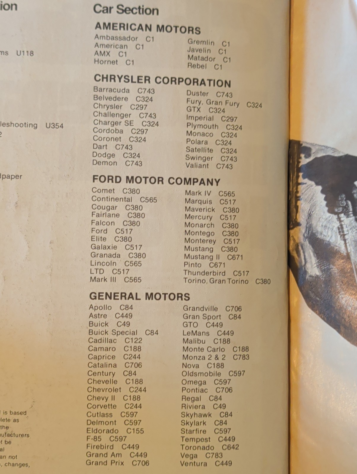 Chilton&rsquo;s Auto Repair Manual 1975, American Cars from 1968 to 1975