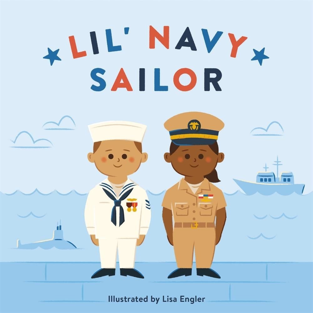 Lil&rsquo; Navy Sailor by Lisa Engler (English) Hardcover Book