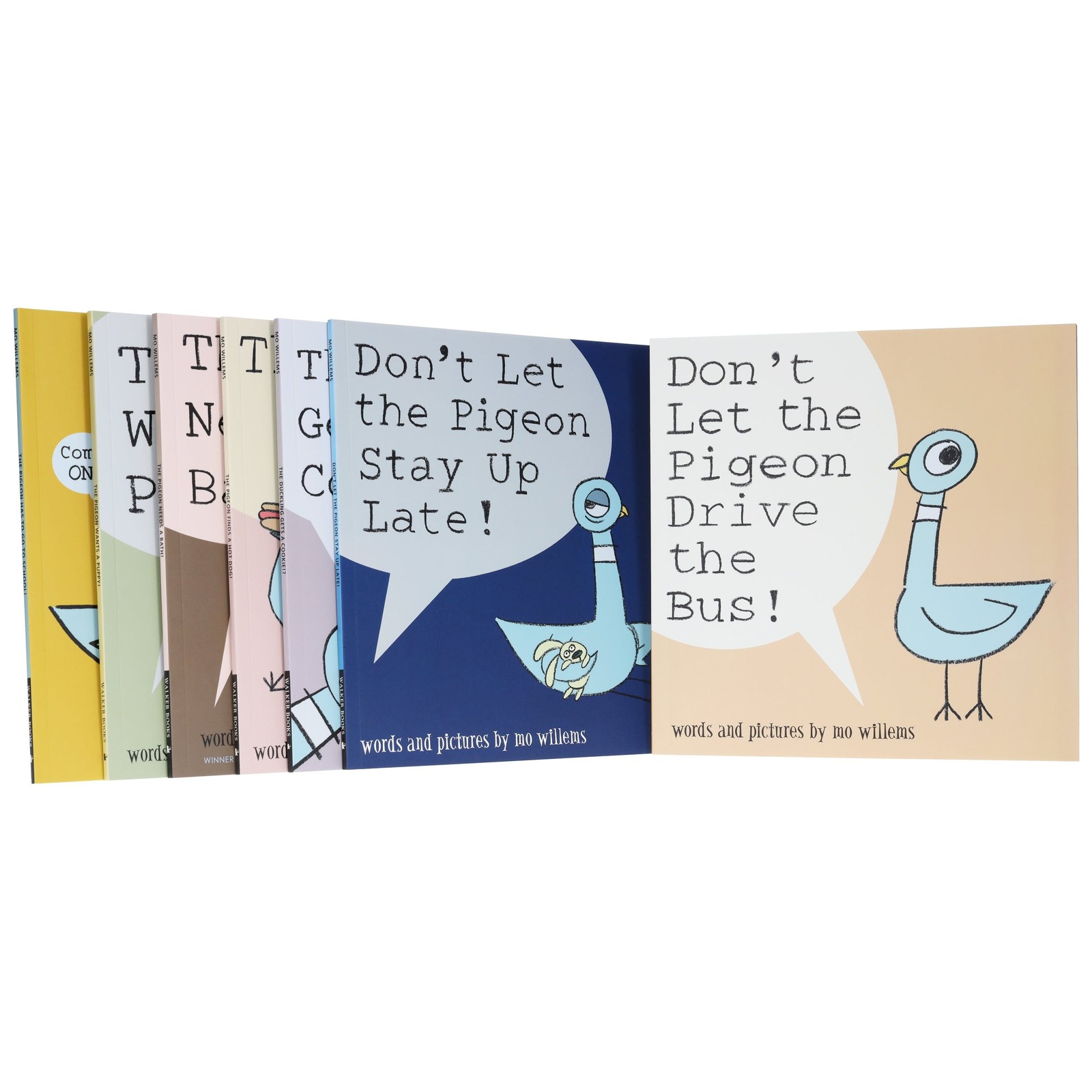 Don&rsquo;t Let the Pigeon Series 7 Books Collection Set By Mo Willems – Ages 3-7 – PB