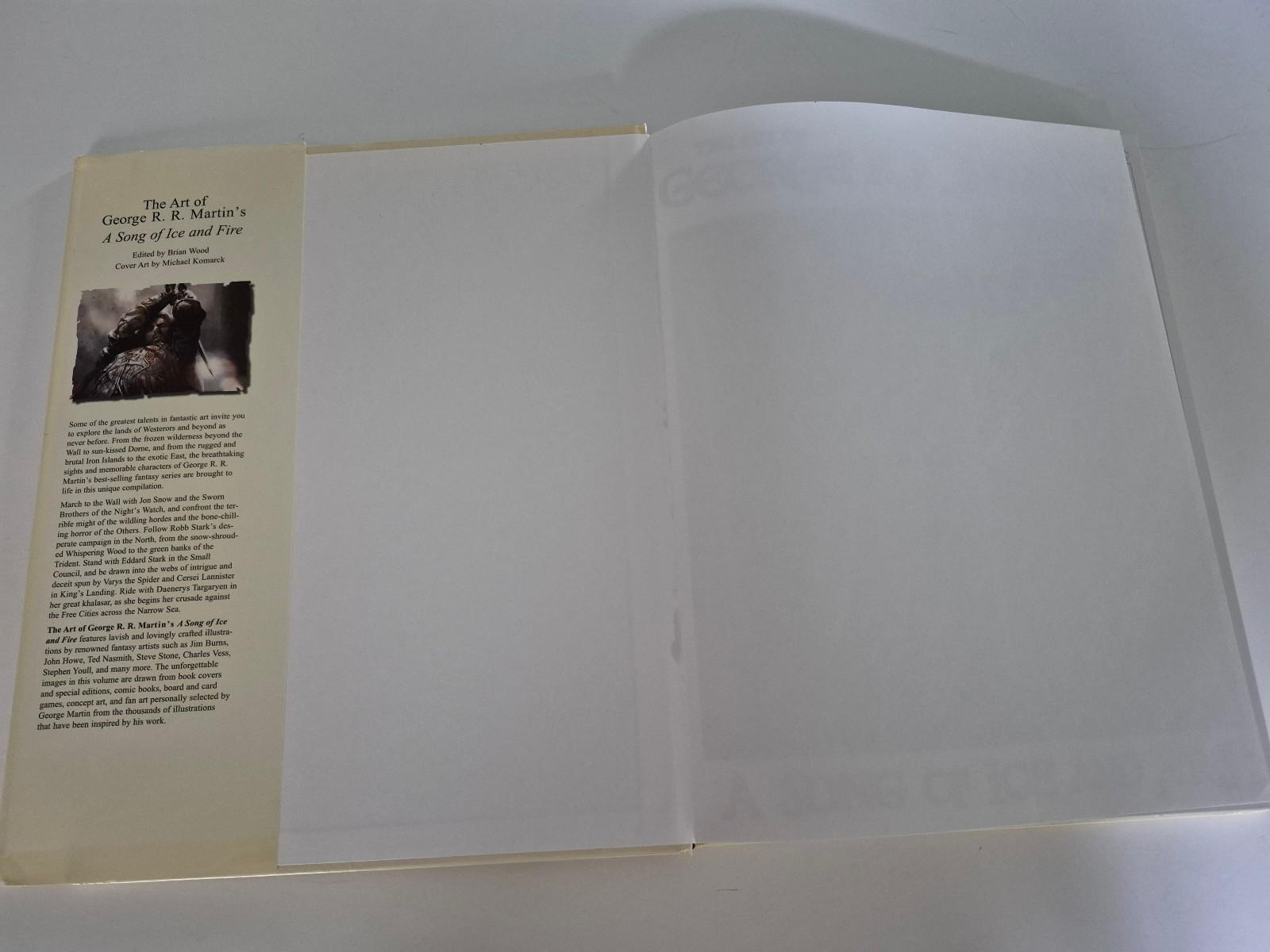 The Art of George R.R. Martin&rsquo;s A Song of Ice and Fire Hardcover 2005