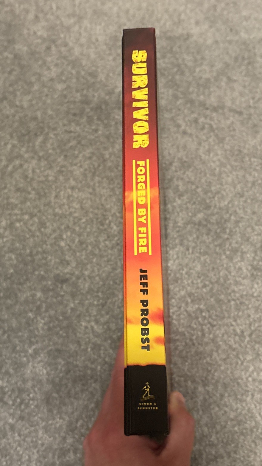 AUTOGRAPHED – « Survivor-Forged By Fire » by Jeff Probst – Barnes and Noble