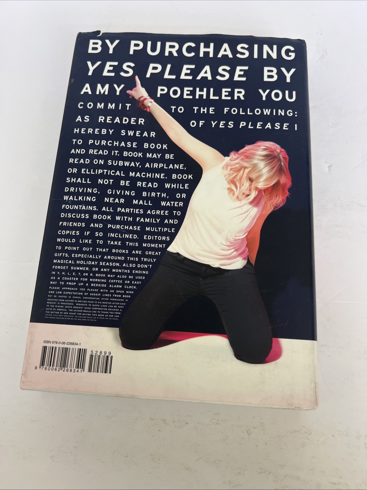 Yes Please by Amy Poehler (2014, Hardcover)