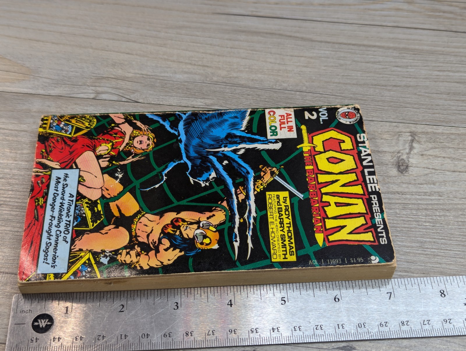 Conan the Barbarian Vol. 2 Graphic Novel Stan Lee Presents Marvel Comics 1978