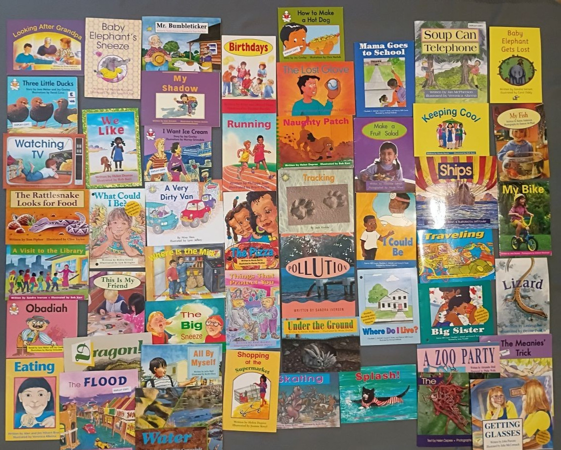 Lot of 52 The Wright Group McGraw Hill Early Emergent Readers Joy Cowley Level 1