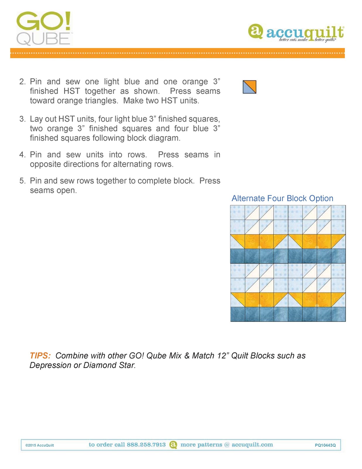 ACCUQUILT Go Qube 12&Prime; Blocks – STEEL WIRE BOUND – PROTECTIVE COVERS